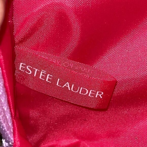 Lilly Pulitzer for Estee Lauder Travel Makeup Cosmetics Bag Floral Print Zips - Picture 8 of 8